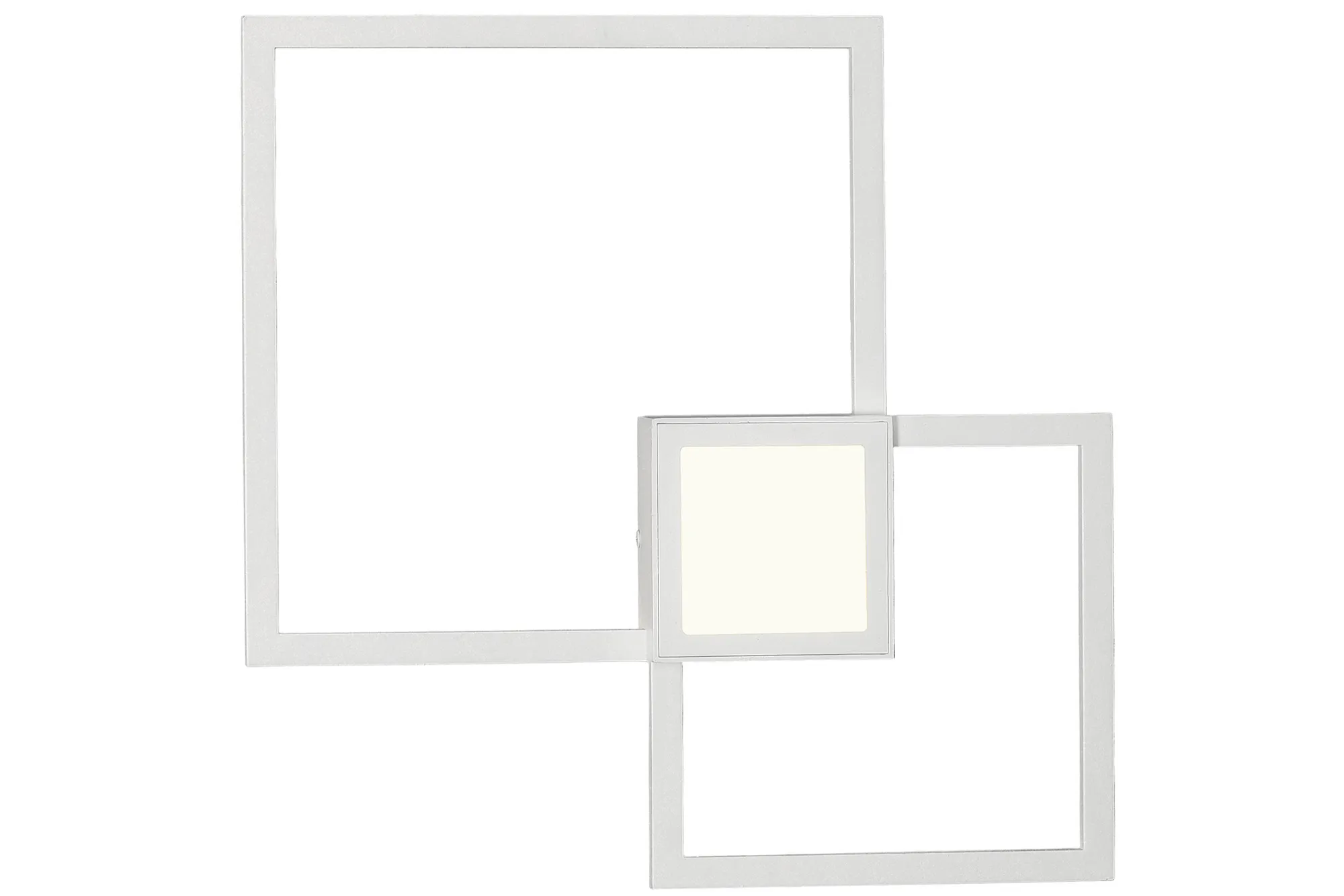 Mural White Wall Lights Mantra Fusion Flush Wall Lights